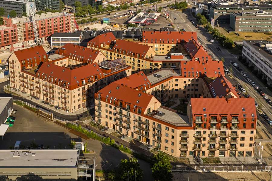 The classic gets a modern twist in Copenhagen blocks created with steel profiles, Køhlers Have, Borgmester Christiansens Gade 17, 2450 København SV